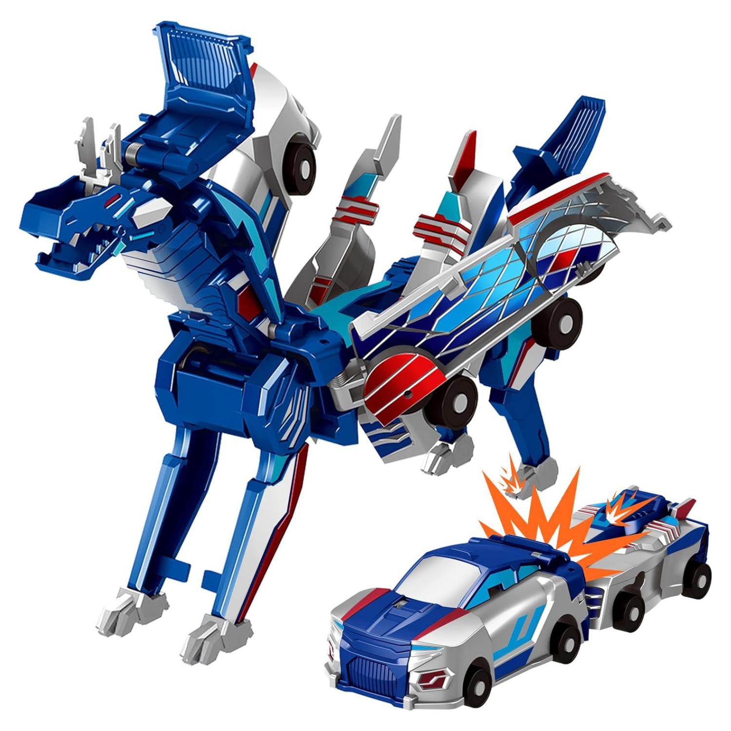 2-in-1 Verwandelndes Rennauto