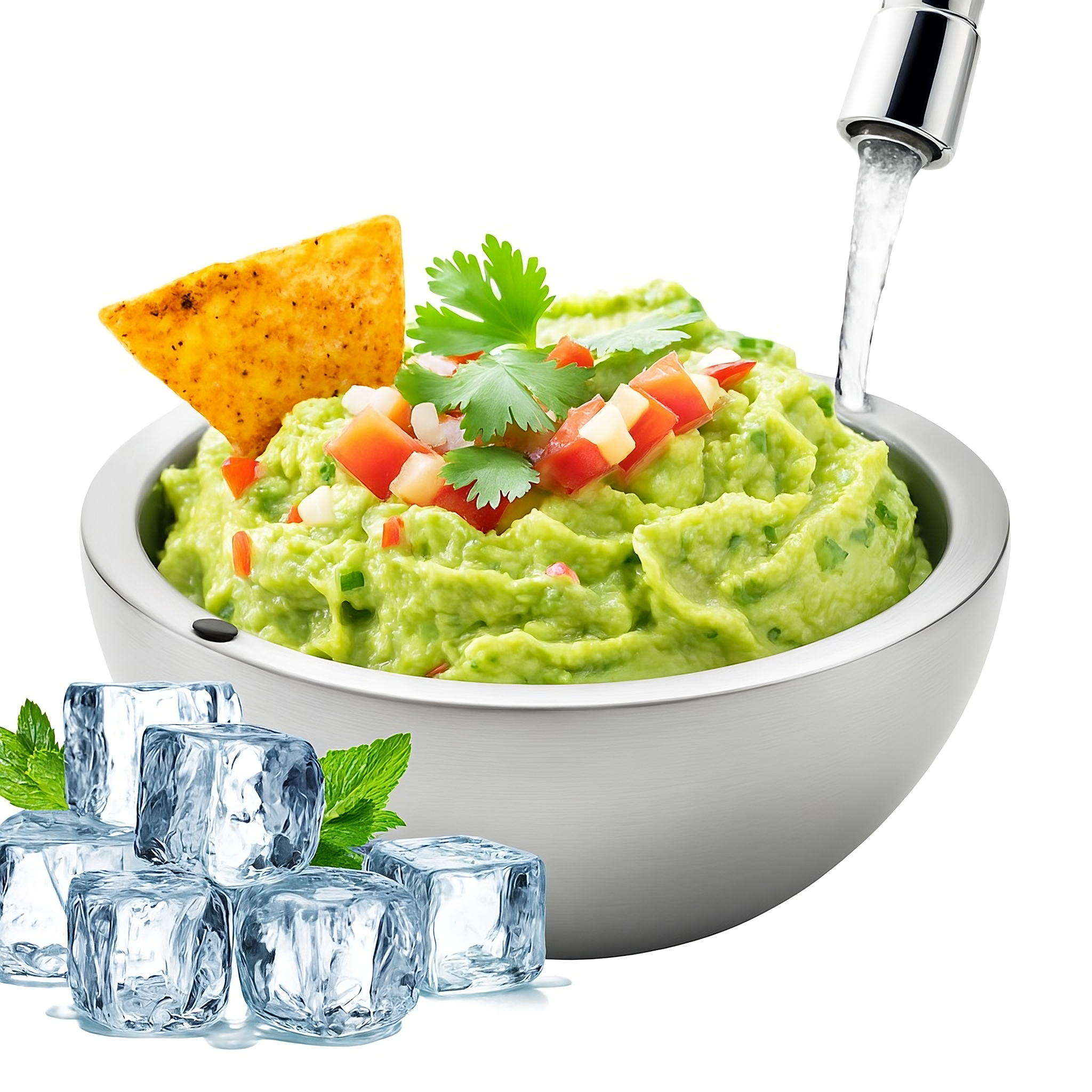 Edelstahl-Kühlschüssel