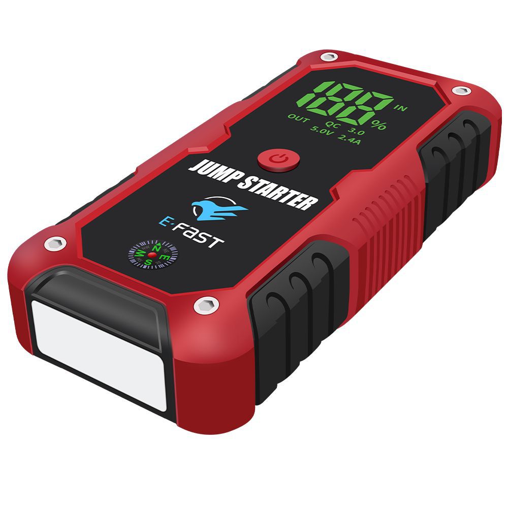 ZYX-Q520 Tragbares Starthilfe-Powerbank 12V Kfz-Starthilfe Notfall-Starter Booster Powerbank mit LED-Licht