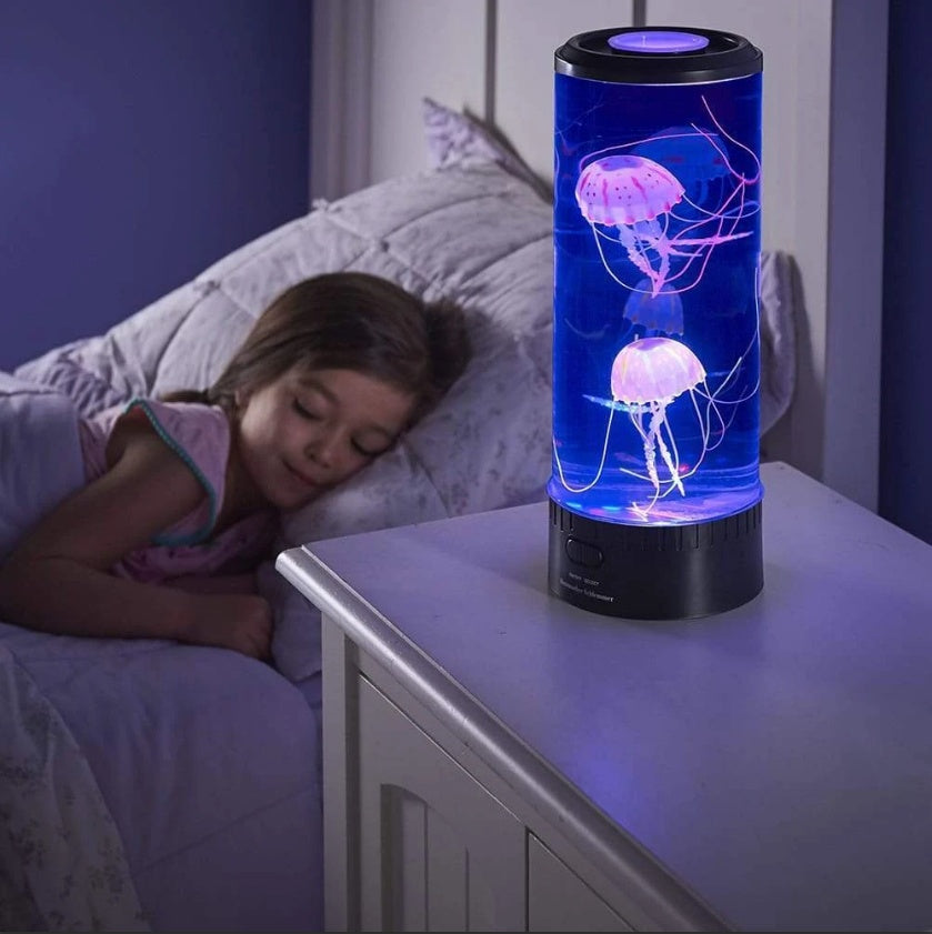LED-Quallen-Aquarium-Lampe Nachtlicht USB-betrieben