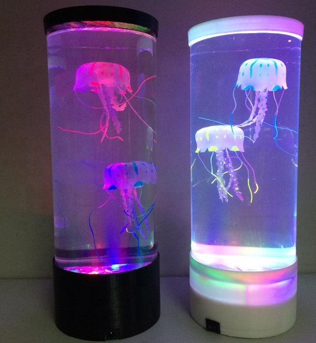 LED-Quallen-Aquarium-Lampe Nachtlicht USB-betrieben