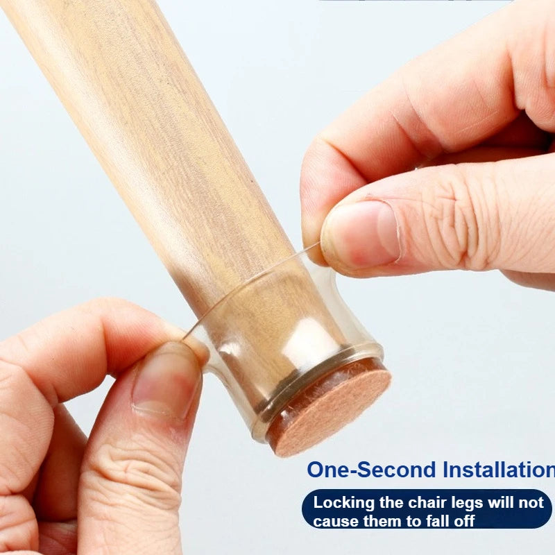 Stuhlbeinkappen aus Silikon