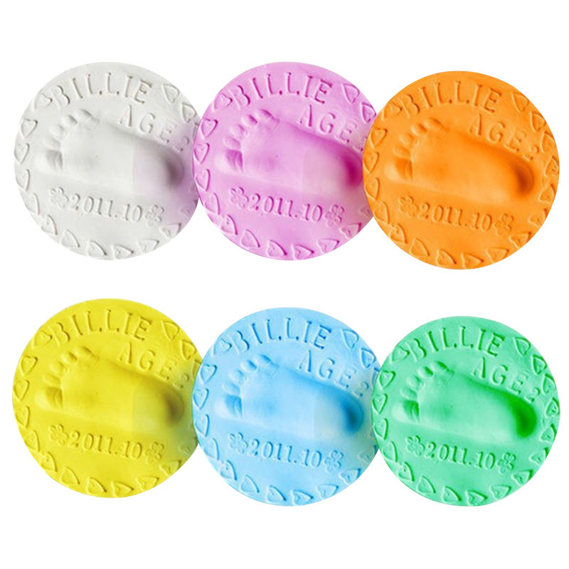 Baby-Ton-Fußabdruck-Set