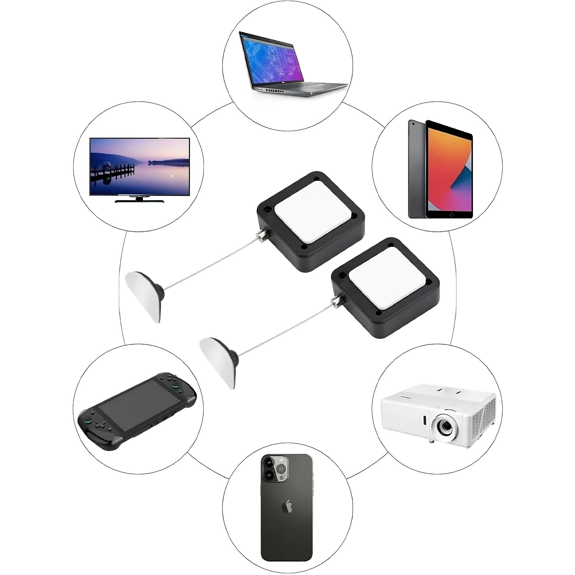 Nachttisch-Fernbedienungs-Kabelhalterung