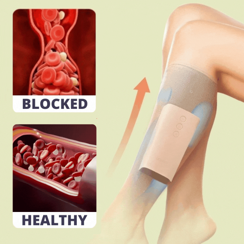 Beinmassagegerät mit Heizfunktion