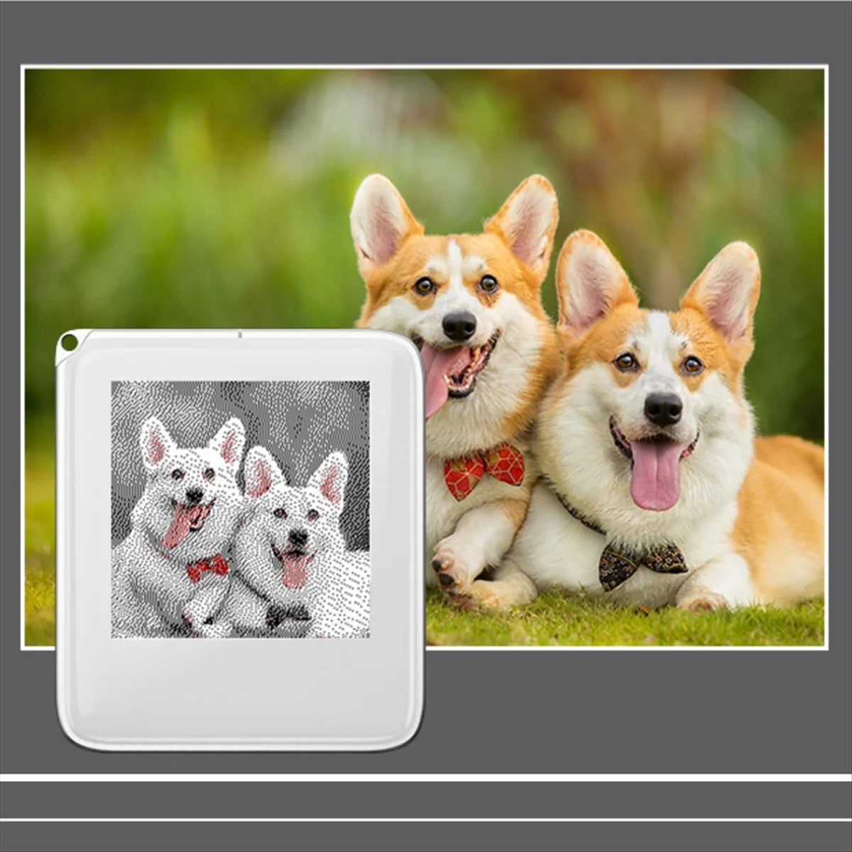 E-Ink Schlüsselanhänger