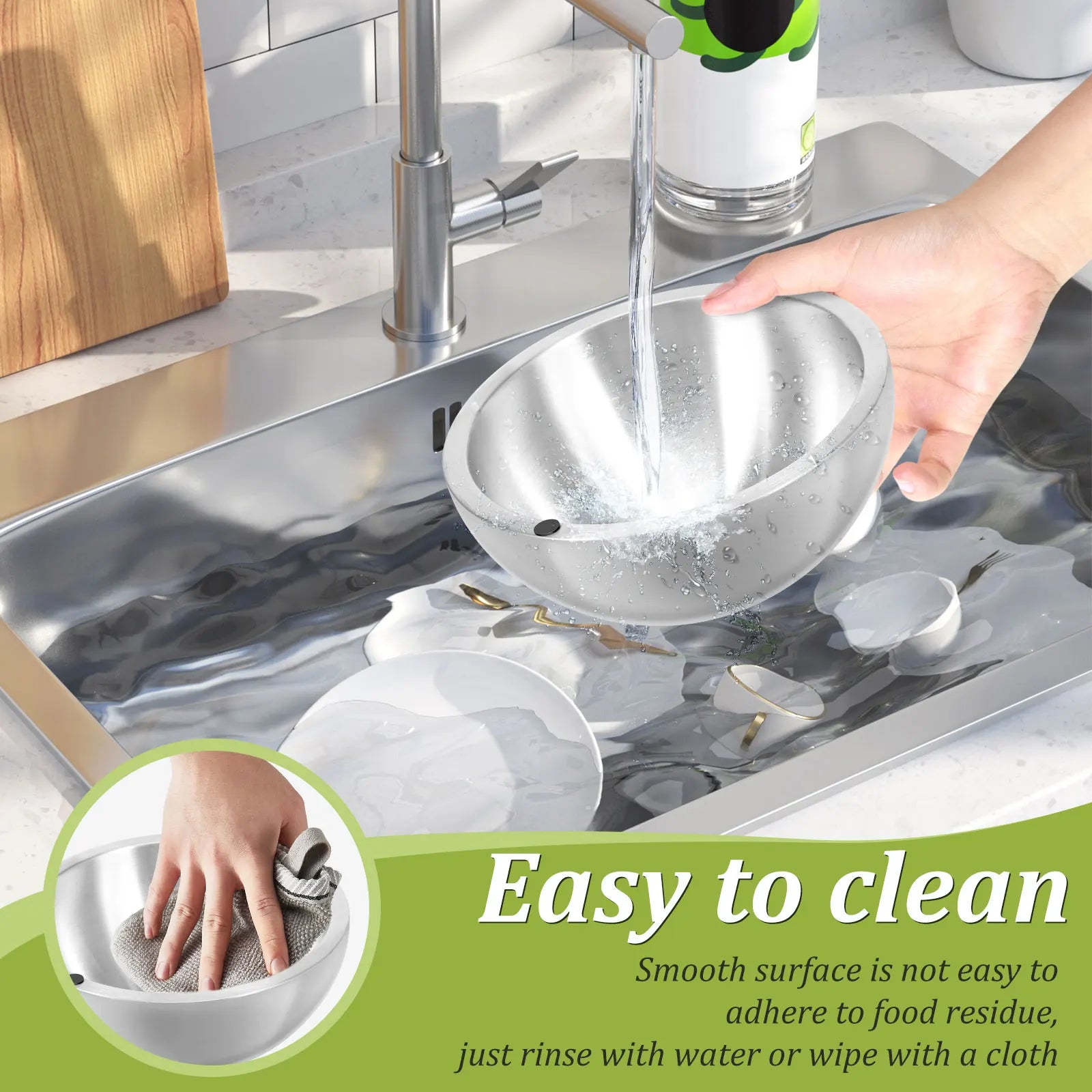 Edelstahl-Kühlschüssel