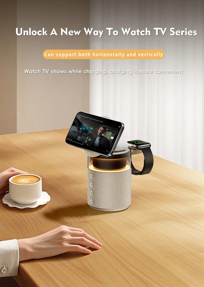 5-in-1 Magnetische Wireless-Ladestation