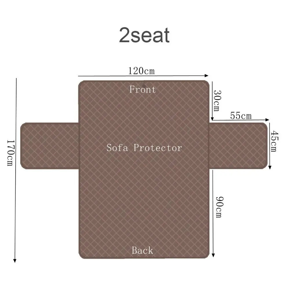 Wasserdichte Haustier-Sofaabdeckung