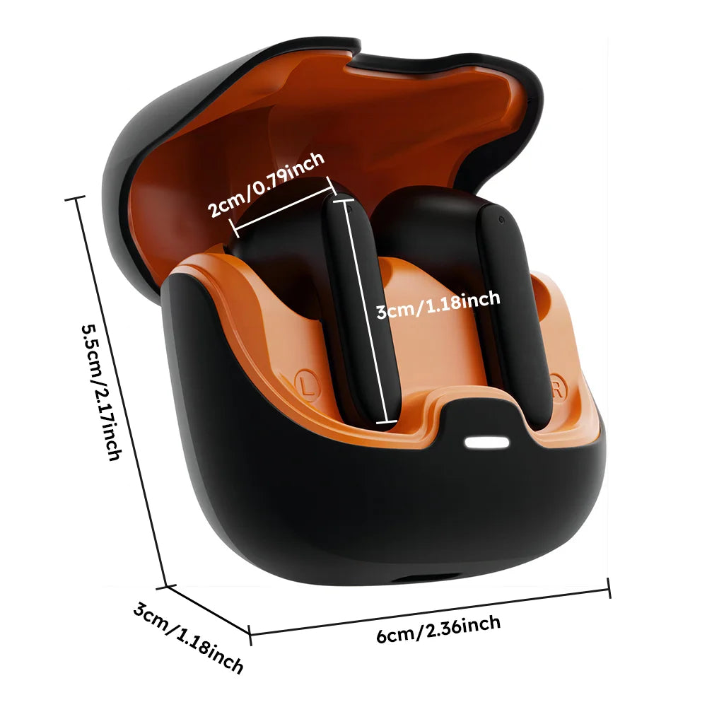 TWS Kopfhörer mit 40 Stunden Akkulaufzeit
