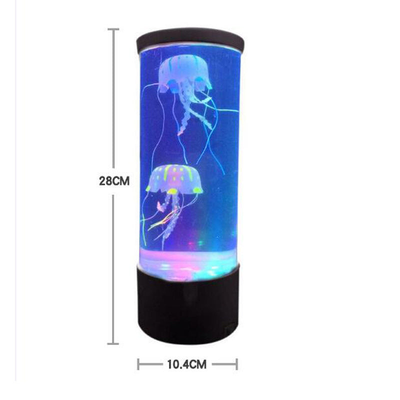 LED-Quallen-Aquarium-Lampe Nachtlicht USB-betrieben