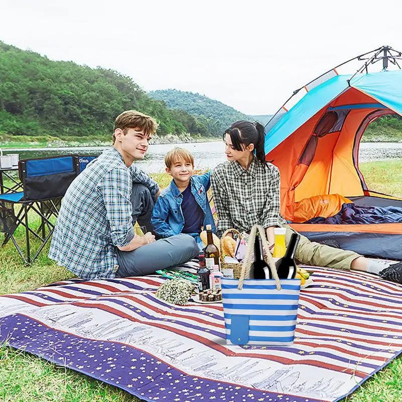 Isolierte Tragetasche mit Getränkespender